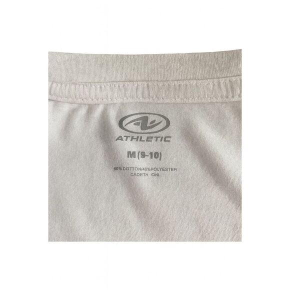 Athletic Works White V-Neck Women’s T-Shirt | Size M | Short Sleeve Activewear - Picture 5 of 6